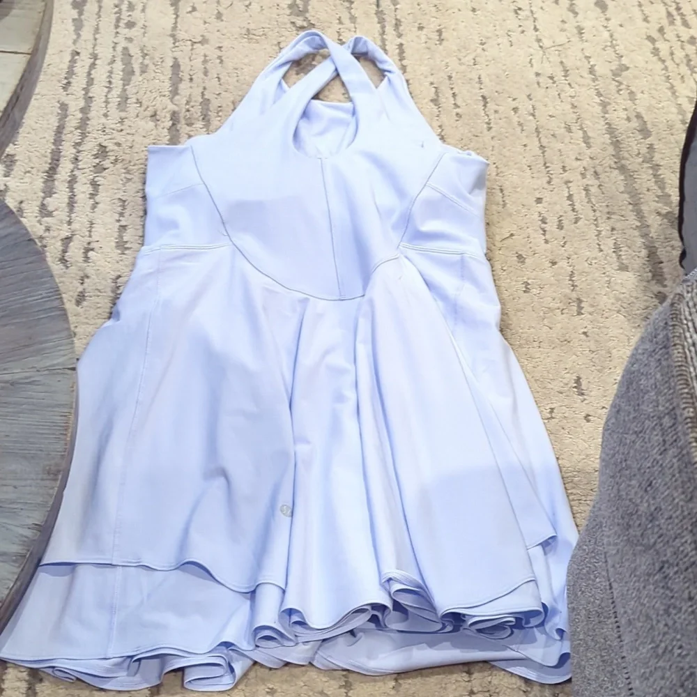 Lululemon Court Crush Dress Pastel Blue - Picture 8 of 10